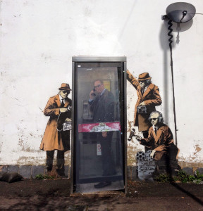 GCHQ Banksy Cheltenham