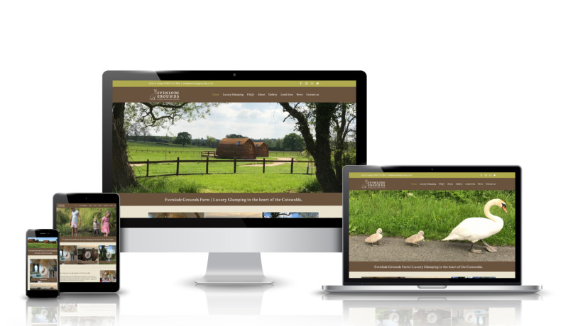 Evenlode Grounds Farm Responsive Site Design