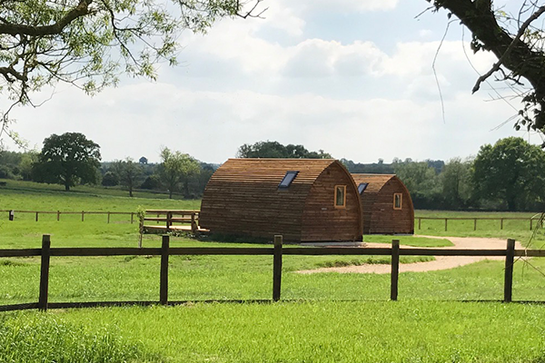 Glamping Pods at Evenlode Grounds Farm