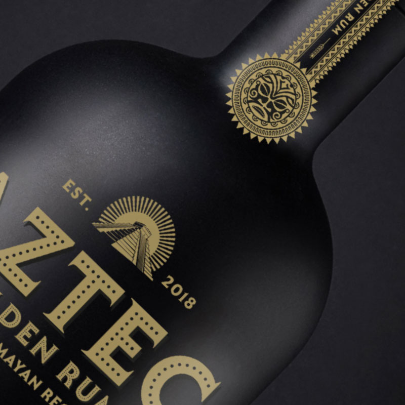 branding agency worcestershire - Aztec Rum 